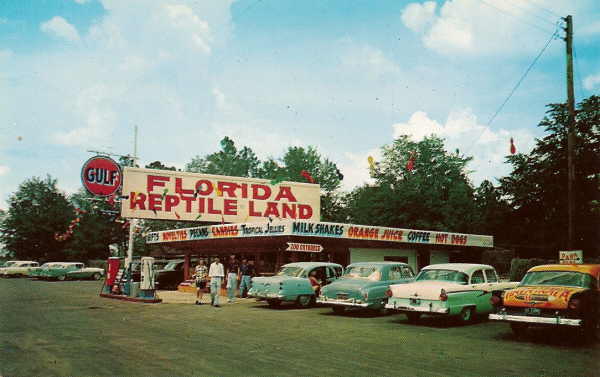 Postcard of Main Entrance